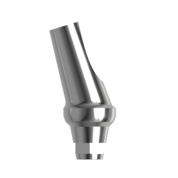 Titanium angled abutment 17° (1.0 mm) compatible with Dentium