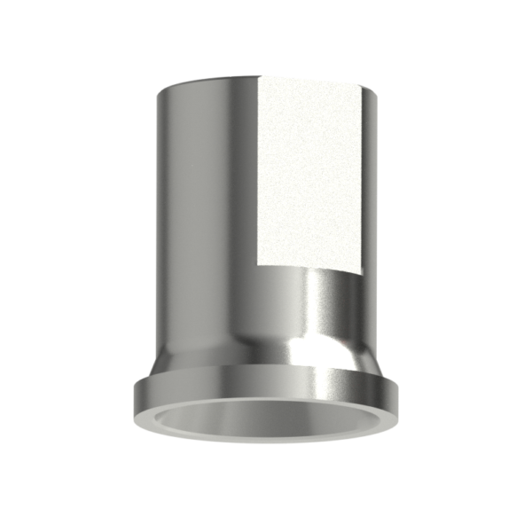 Titanium abutment for MUA by ADENTALSOLUTIONS (conus 43°) compatible with Dentium