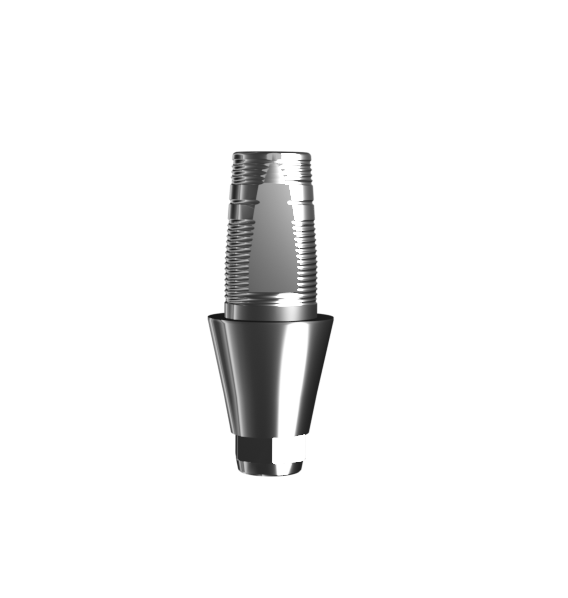 Titanium base for single (3.0 mm) compatible with Dentium (Geo)