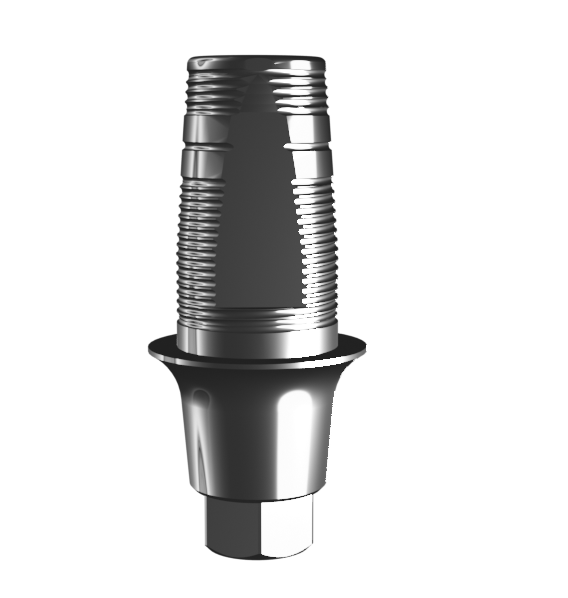 Titanium base for single (2.0 mm) compatible with AnyRidge (Geo)