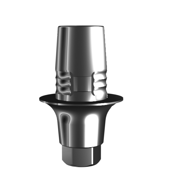 Titanium base for single (2.0 mm) compatible with AnyRidge (Sirona)