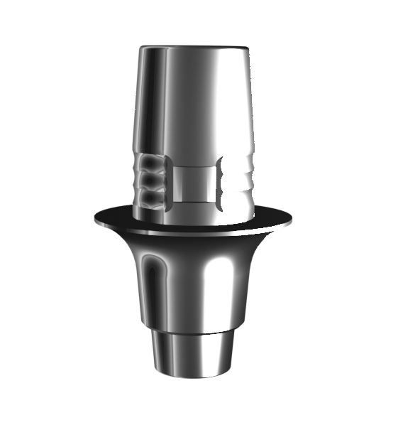 Titanium base for bringe (2.0 mm) compatible with AnyRidge (Sirona)