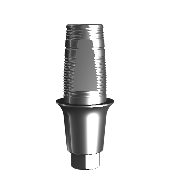 Titanium base for single (3.0 mm) compatible with AnyRidge (Geo)