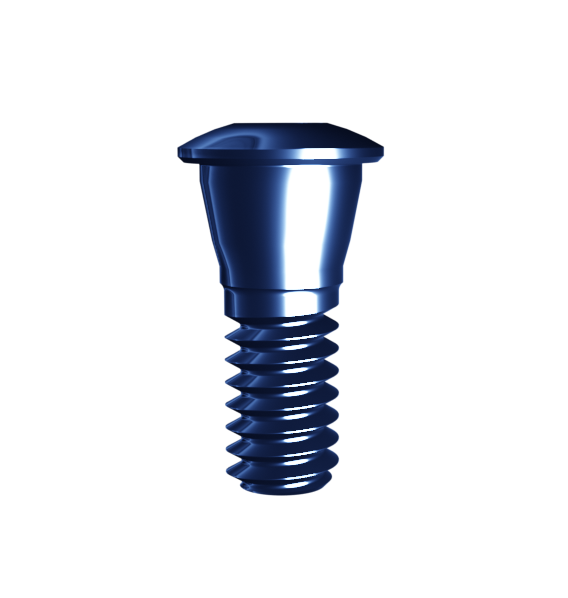 Implant cover screw (0 mm) compatible with Dentium