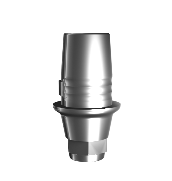 Titanium base for single (1.0 mm) compatible with AnyOne (Sirona)