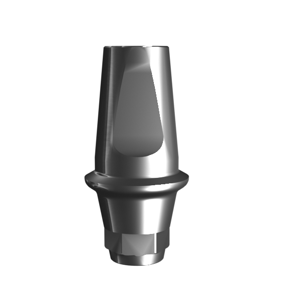 Titanium straight abutment (1.0 mm) compatible with AnyOne
