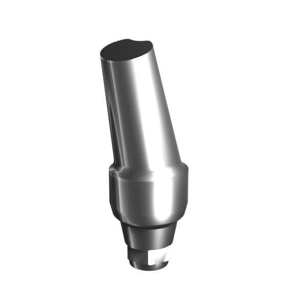 Titanium angled abutment 17° (3.0 mm) compatible with AnyOne