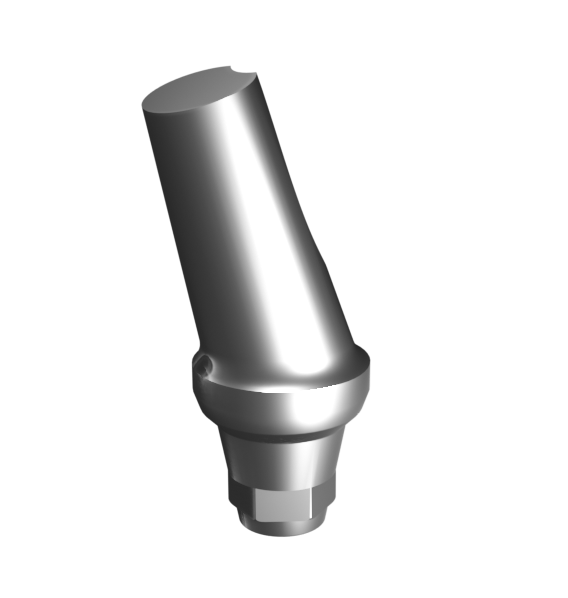 Titanium angled abutment 17° (1.0 mm) compatible with AnyOne