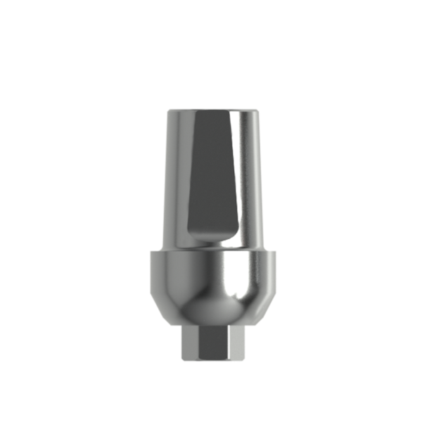Titanium straight abutment WP (4.0 mm) compatible with HEX