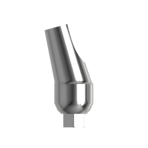 Titanium angled abutment SP 15° (3.0 mm) compatible with HEX