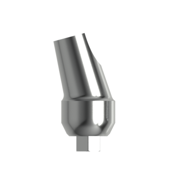 Titanium angled abutment WP 15° (3.0 mm) compatible with HEX