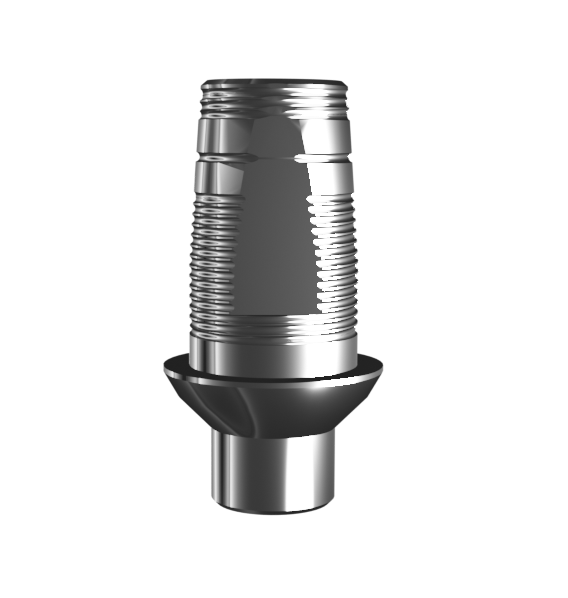 Titanium base for bridge SP (0.65 mm) compatible with HEX (Geo)