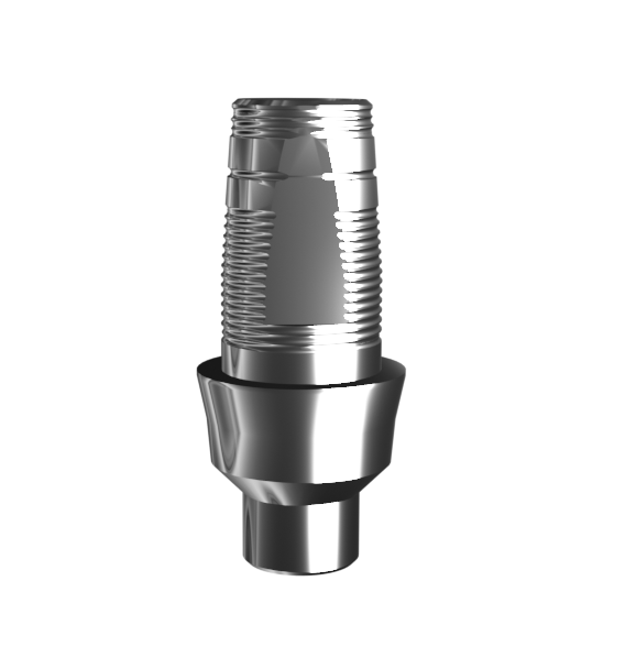 Titanium base for bridge SP (2.0 mm) compatible with HEX (Geo)