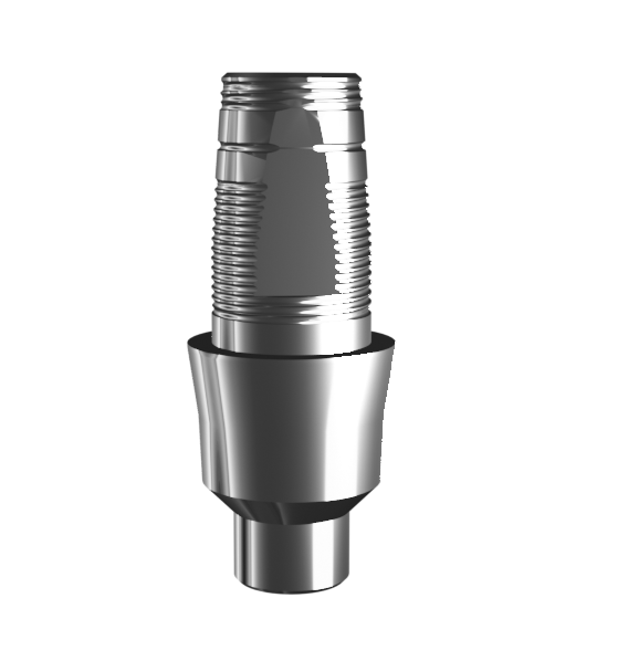 Titanium base for bridge SP (3.0 mm) compatible with HEX (Geo)