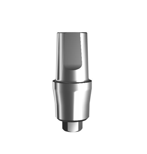 Titanium straight abutment WP (5.0 mm) compatible with HEX
