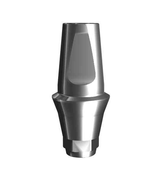 Titanium straight abutment (2.0 mm) compatible with NeoBiotech