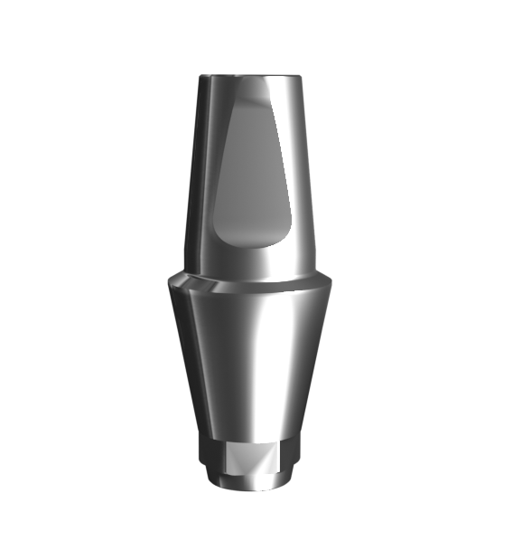 Titanium straight abutment (3.0 mm) compatible with NeoBiotech
