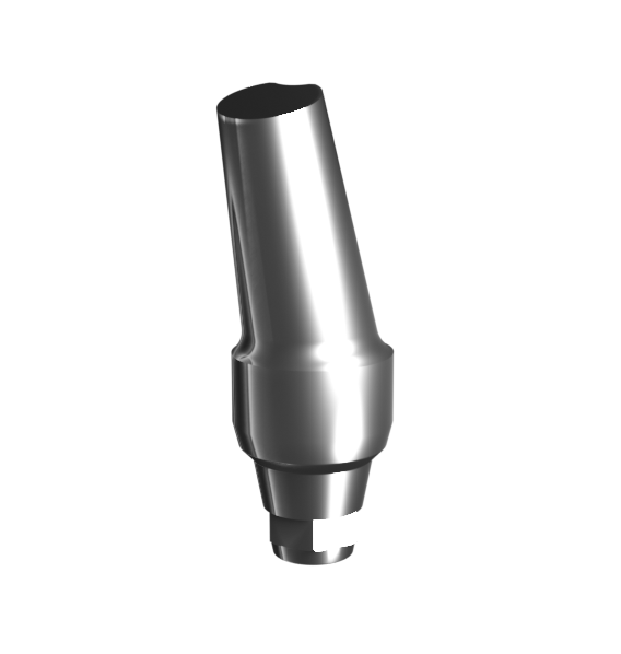 Titanium angled abutment 17° (3.0 mm) compatible with NeoBiotech