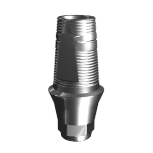 Titanium base for single (1.3 mm) compatible with AnyOne (Geo)